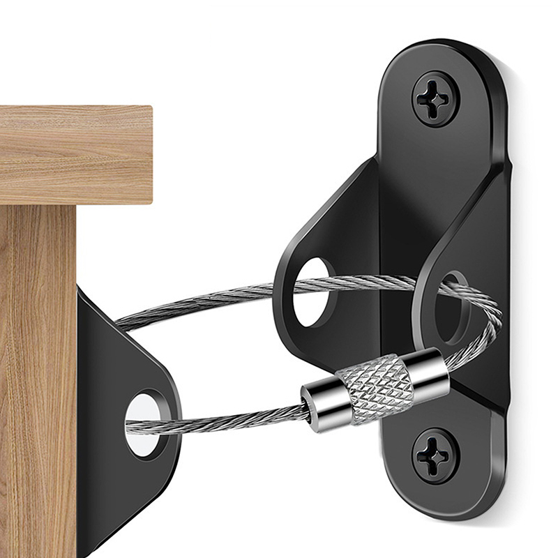 Earthquake Anchor Strap - 1 Zestaw mocowań mebli antywstrząsowych -