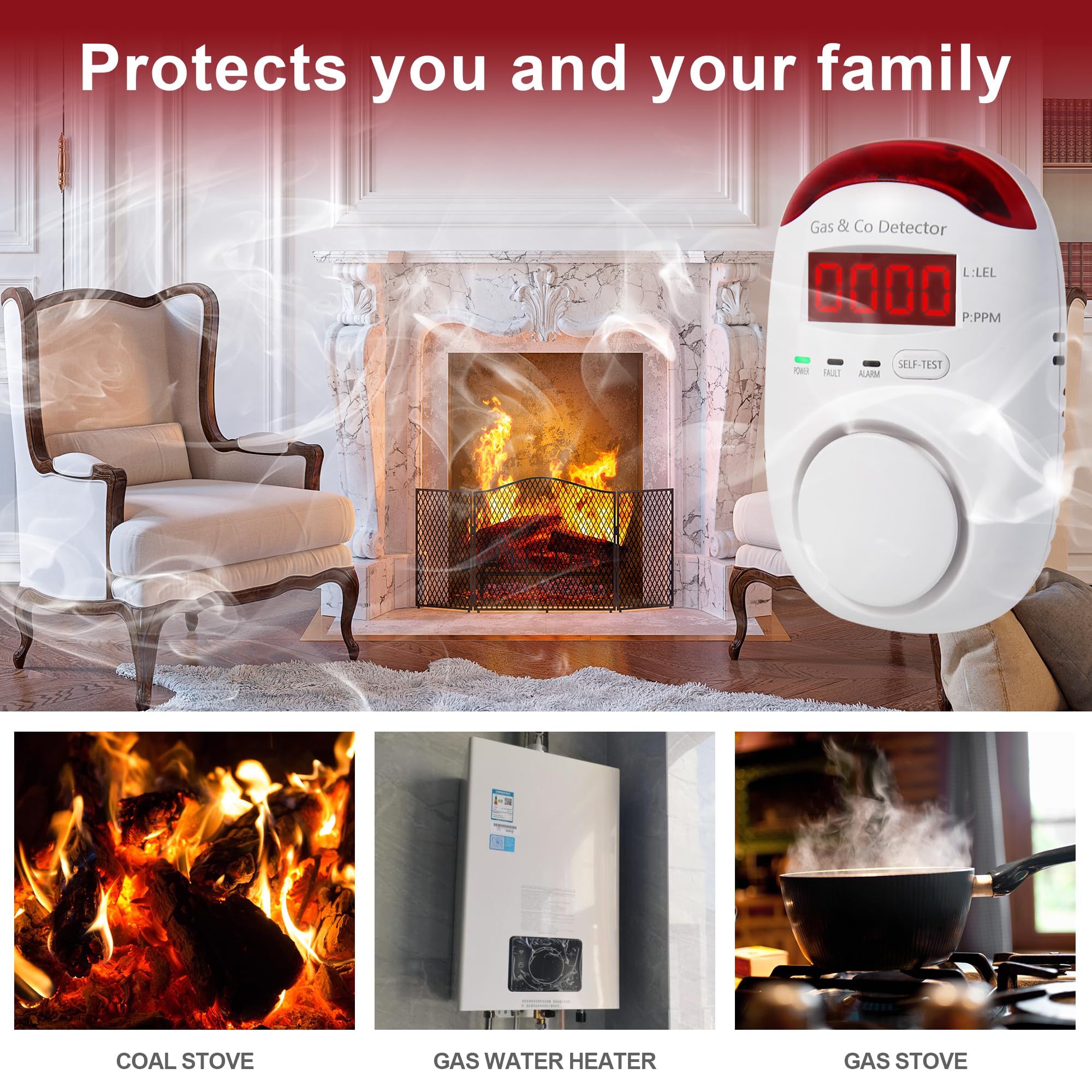 Kombinowany detektor gazu i tl – Co Detector Plug recenzja i cena